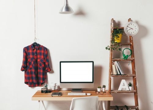 ハシゴのディスプレイ