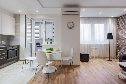 リビングを仕切る 間仕切り