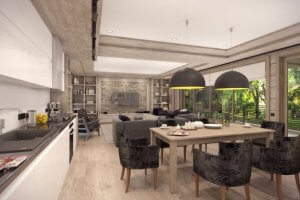 ミッドセンチュリースタイルでリビングをオシャレに