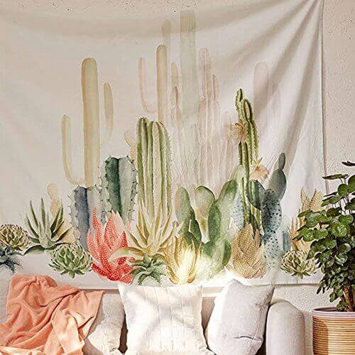 タペストリーをオシャレに飾る方法