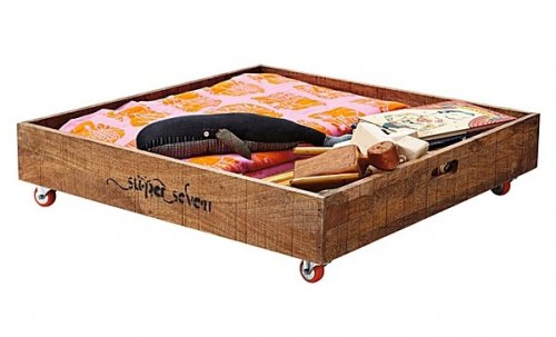 ベッド下のスペース 収納 活用