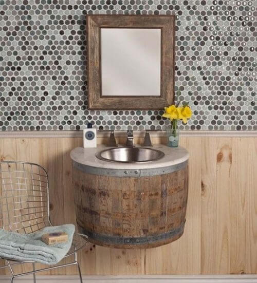 樽をインテリアに取り入れる