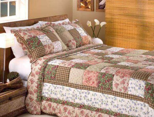 ファームハウス向けの5つのモダンデザイン-キルトのベッド