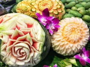 パーティーにぴったりの飾り切りアート