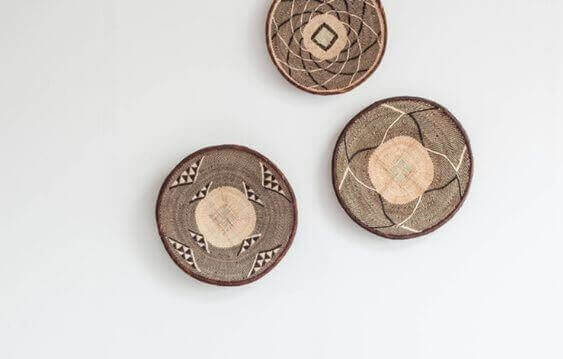 様々な天然繊維のアイテム