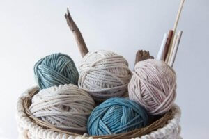 天然繊維を使ったインテリア