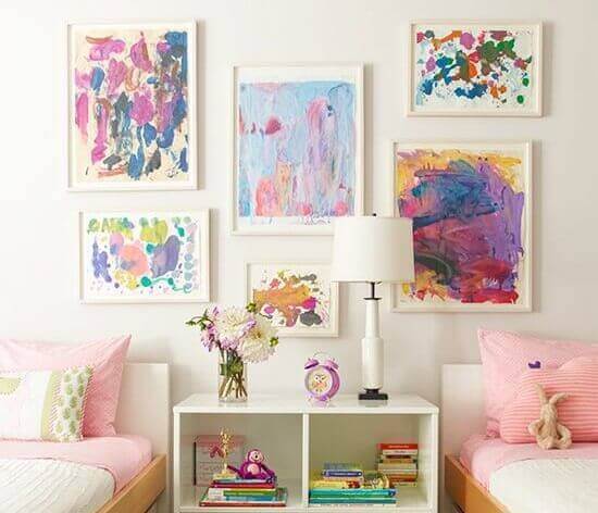 壁のインテリア