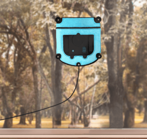 窓用ロボット掃除機